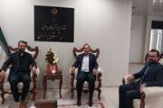 بحث و تبادل نظر در خصوص مشکلات حوزه دامپزشکی در دیدار مدیر کل دامپزشکی با فرماندار شهرستان چالدران